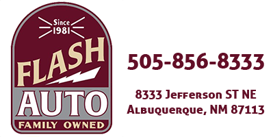 Flash Auto Family Owned Auto Repair and Service 505-856-8333 8333 Jefferson Street Northeast Albuquerque, New Mexico