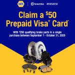 NAPA Brake Rebate