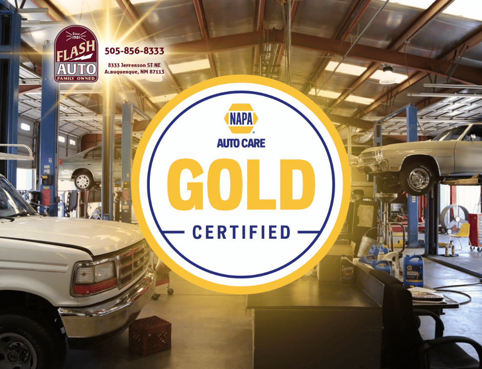 Flash Auto is NAPA Gold Certified