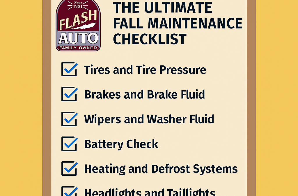 Flash Auto Fall Checklist