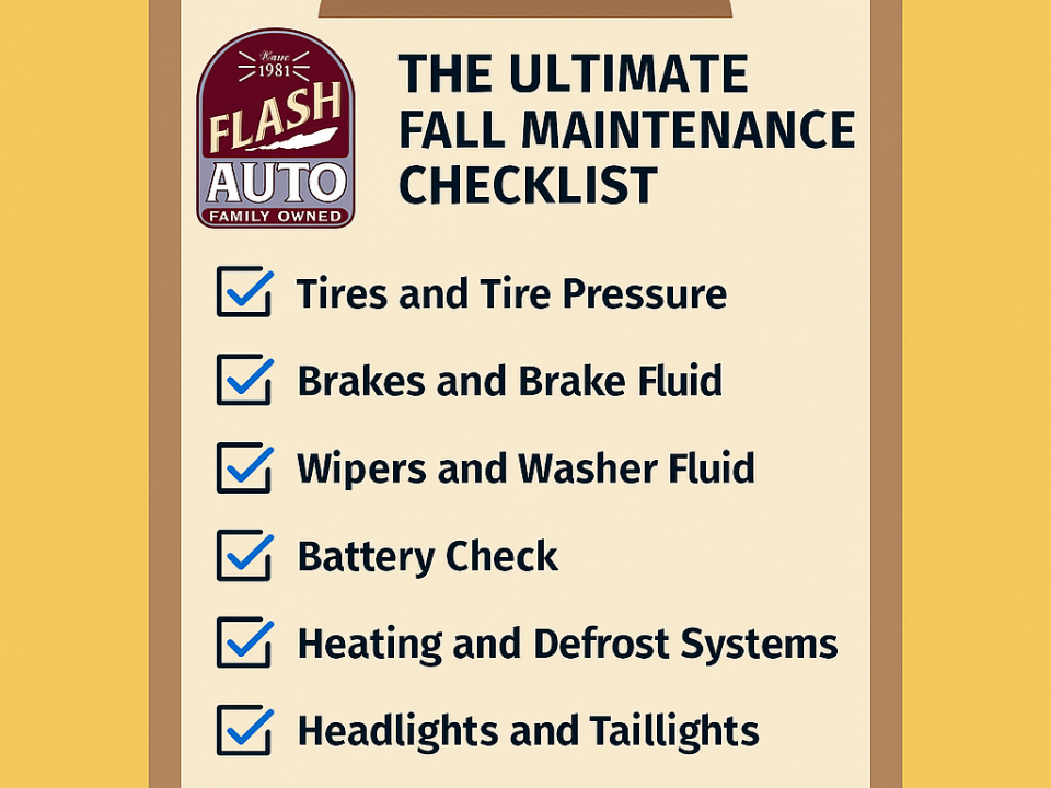 Flash Auto Fall Checklist