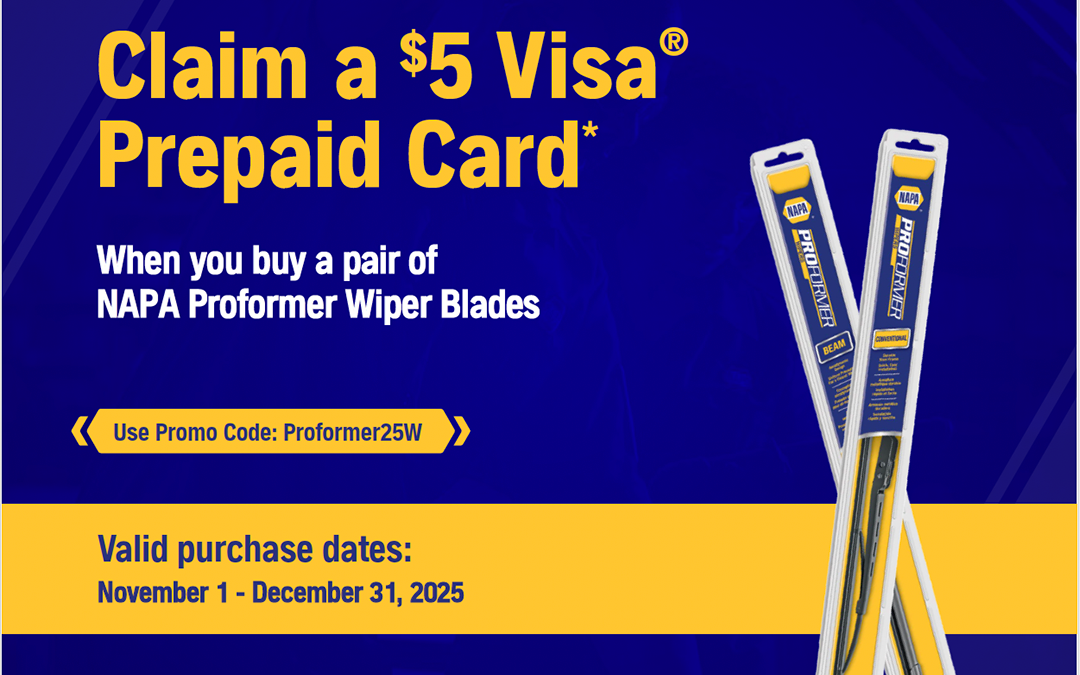 NAPA Proformance Wipers offers