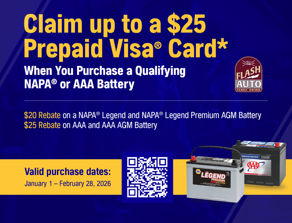 NAPA Battery Offer